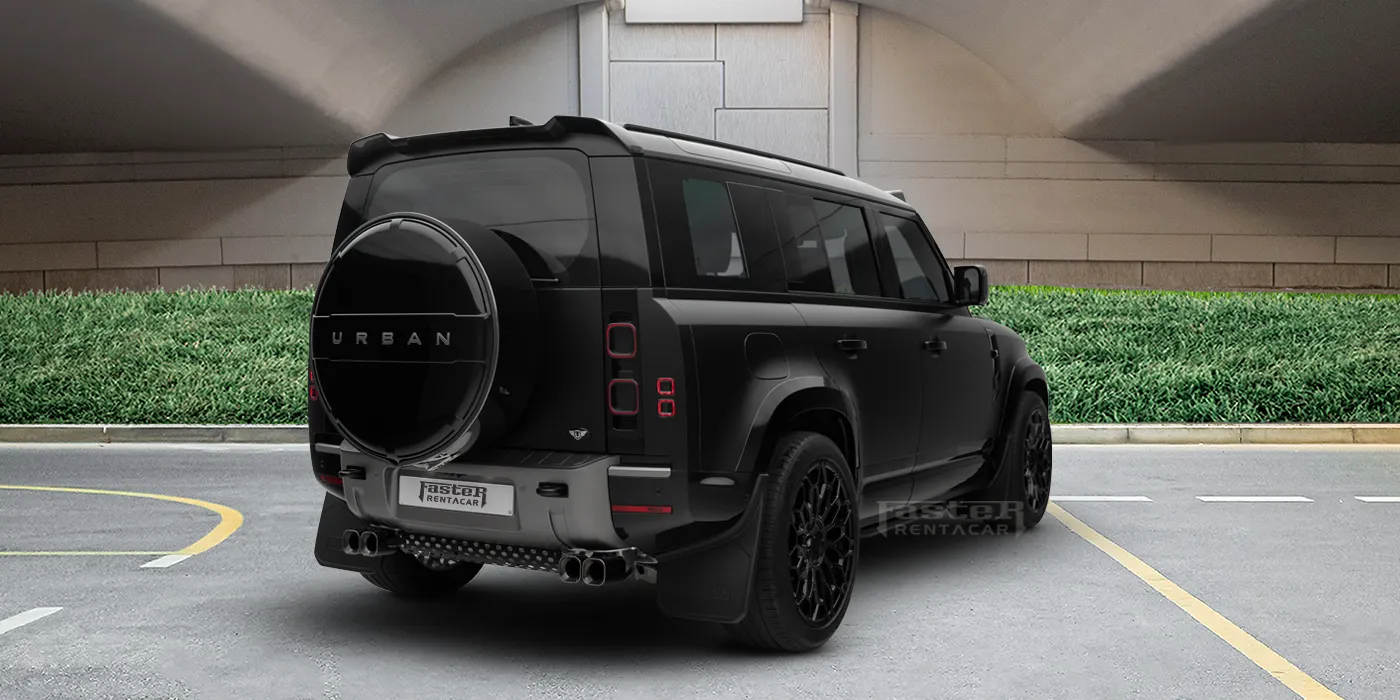 Land Rover Defender back side View